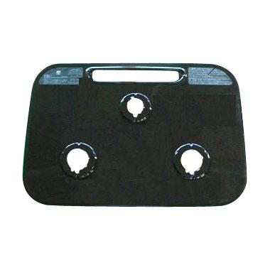 リンナイ　トッププレート＜パールクリスタル・パールブラウン＞　【品番：001-1004000】