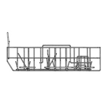 リンナイ 食器カゴ（下） 【品番：098-3708000】