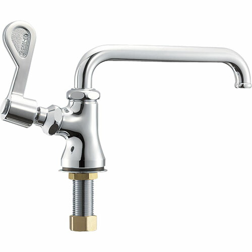 SANEI　厨房用立形自在水栓（左ハンドル） 共用形　【品番：A5310L-13】