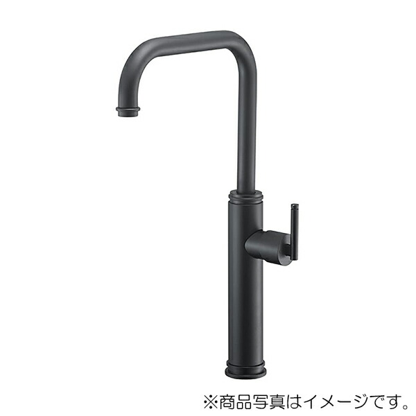 SANEI　cye　シングルワンホール洗面混合栓 一般地用　マットブラック　【品番：K4741NJV-2T-MDP-13】