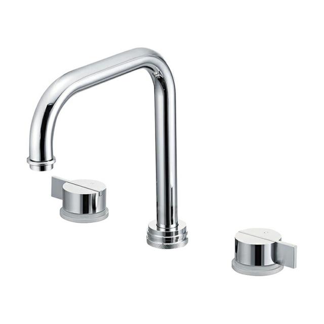 SANEI　cye　ツーバルブ洗面混合栓（共用形）　クロム　【品番：K5541N-13】