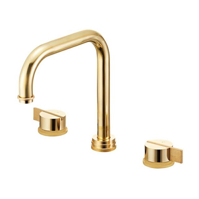 SANEI　cye　ツーバルブ洗面混合栓（共用形）　ブラス　【品番：K5541N-NCU-13】