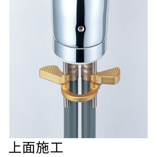 SANEI　シングルワンホール分岐混合栓 寒冷地用　【品番：K87111EBTJK-13】_2