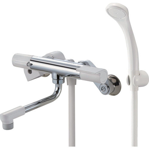 ＳＡＮＥＩ　サーモシャワー混合栓　浴室水栓　ホース１．６ｍ　節水２５％シャワー　パイプ長さ１７０ｍｍ　【品番：SK1811】