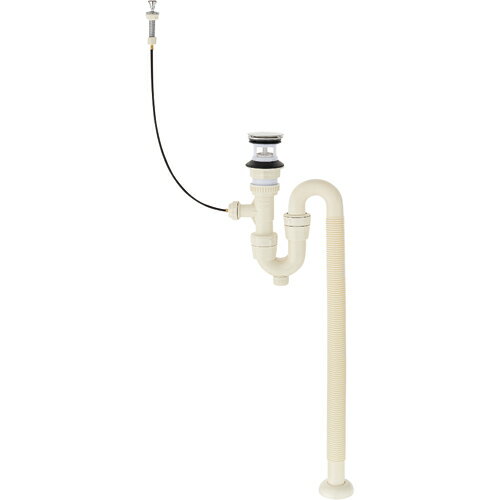 SANEI　洗面排水栓付Sトラップ　【品番：H7722-1-38】