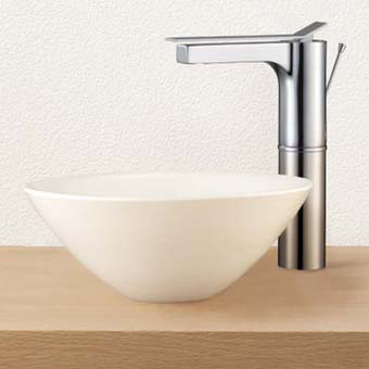 SANEI　洗面器（信楽焼）　ホワイト　【品番：HW1022-W】_1