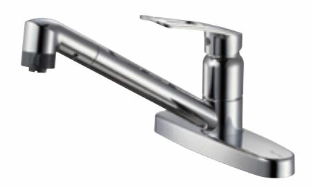 SANEI　シングル台付切替シャワー混合栓 寒冷地用　【品番：K6711MEK-13】