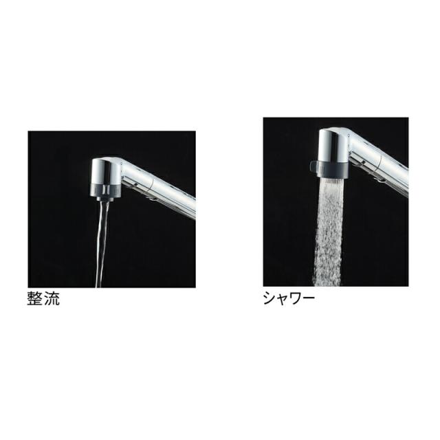 SANEI　シングル台付切替シャワー混合栓 寒冷地用　【品番：K7711MEK-13】_2