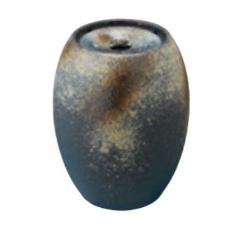 SANEI　インテリアLED水琴窟（室内用）　青古信楽　【品番：EW21-3】
