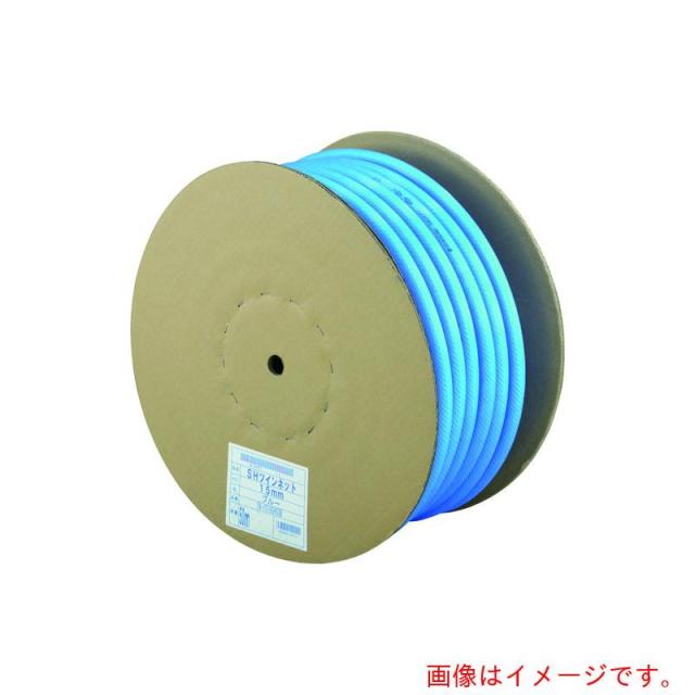 三洋化成　サンヨー　ＳＨツインネット１５×１９．５　ブルー　ドラム巻　【品番：TN-15195H50B】