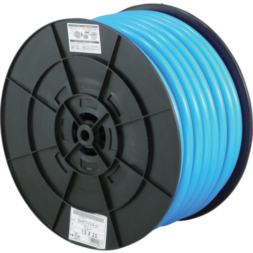 三洋化成　サンヨー　ホワイトネットホース１５×２０　ブルー　５０ｍドラム巻　【3巻】　【品番：WN-1520H50B】