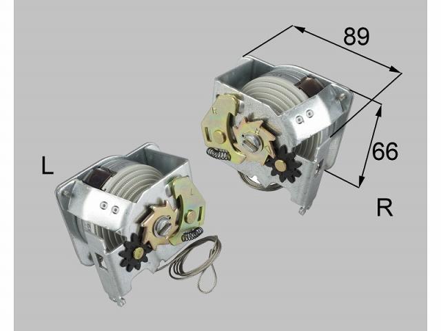 LIXIL（新日軽）　シングルバランサー（シングルハング用）　シルバー　【品番：4PGA058】