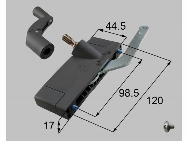 LIXIL（新日軽）　オペレーターハンドルセット（R）　【品番：V8SK1523R】