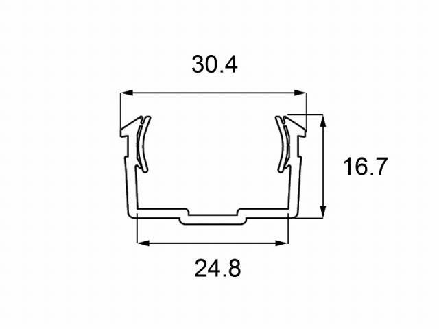 LIXIL（新日軽）　グレチャン（メンテ用GC-1012 L=20M）　ブラック系　【品番：SYQT377L20】