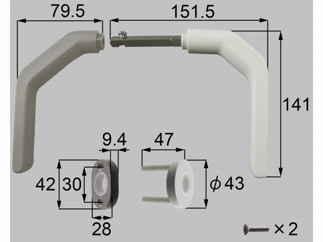 POPナット(テトラ SPH 表面処理(三価ホワイト(白)) 規格(535TETRA) 入数(1000)