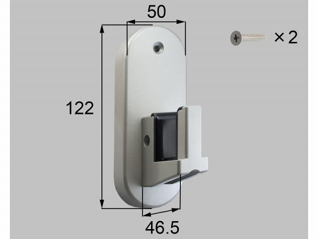 LIXIL（新日軽）　NB型錠内部化粧座アーム受セット（両開き用）　ステンカラー　【品番：E8DL1366】 11,188円