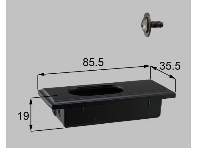 LIXIL（新日軽）　縦框キャップ（下）　ブラック系　【品番：S8CY1472】 12,088円