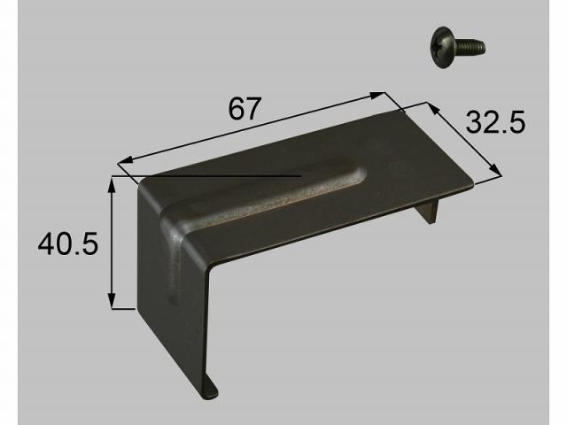 LIXIL（新日軽）　自在柱用上部固定金具　こはく　【品番：C8NEB116】