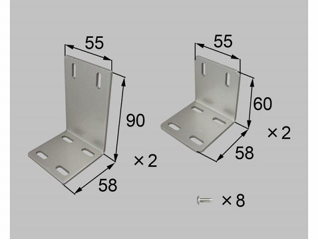 LIXIL（新日軽）　面内躯体取付セット　ステンカラー　【品番：SMAN91S02】 8,391円