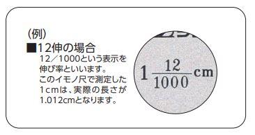 シンワ測定　イモノ尺 シルバー 1m 10伸 cm表示　【品番：17078】_2