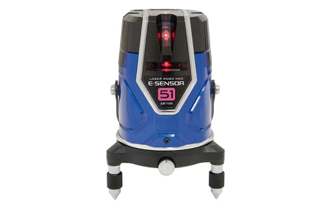 シンワ測定 レーザーロボ NeoESensor51縦・横・大矩・通り芯×2・地墨