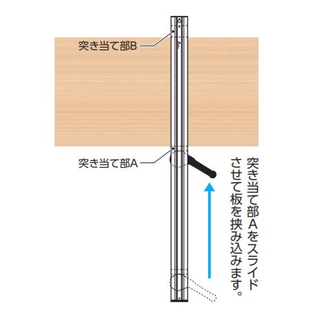 シンワ測定 丸ノコガイド定規 Iクランプ ワンタッチ 1.2m 併用目盛