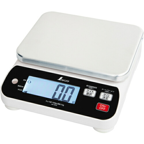 シンワ測定　シンワ　デジタルはかり　ＷＰ　１０００ｇ　防塵防水　取引証明以外用　【品番：70035】 7,339円