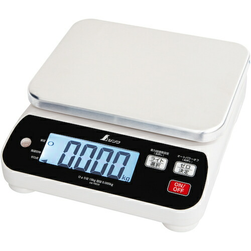 シンワ測定　シンワ　デジタルはかり　ＷＰ　１５ｋｇ　　　防塵防水　取引証明以外用　【品番：70039】