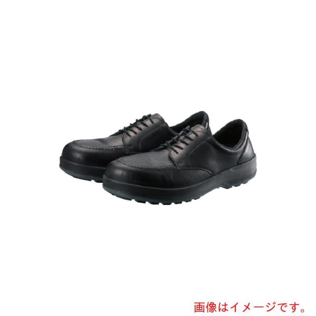 シモン 耐滑・軽量3層底静電紳士靴BS11黒静電靴 23.5cm 【品番:BS11S-235】