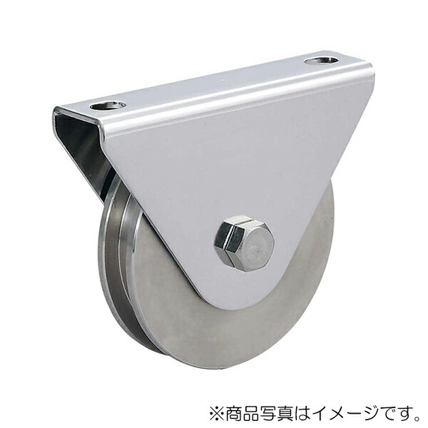 スガツネ工業　LAMP　ステンレス 重量用戸車 JS365型 枠付コ型　【品番：JS365-110H】