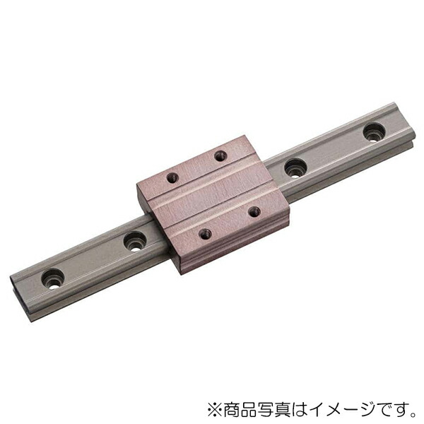 スガツネ工業　PACIFIC BEARING　ミニレール 非磁性体 高精度タイプ　【品番：MR9-155】