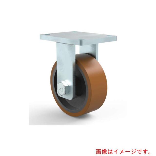 スガツネ工業　SUGATSUNE　（２０００５４４１１）ＡＢＥ５０−６３Ｒ−ＳＡＳ超重量用単輪キャスター／固定車　【品番：ABE50-63R-SAS】