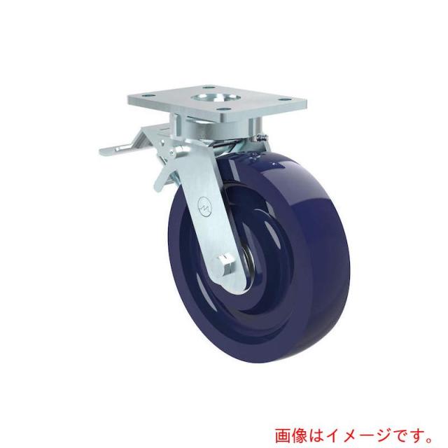 スガツネ工業　SUGATSUNE　（２０００５４４２１）ＧＨＫＥ−ＳＳ−５２Ｓ−ＳＦＳ−ＴＬ重量用ステンレス鋼製ムブトンキャスター／自在車　【品番：GHKE-SS-52S-SFS-TL】