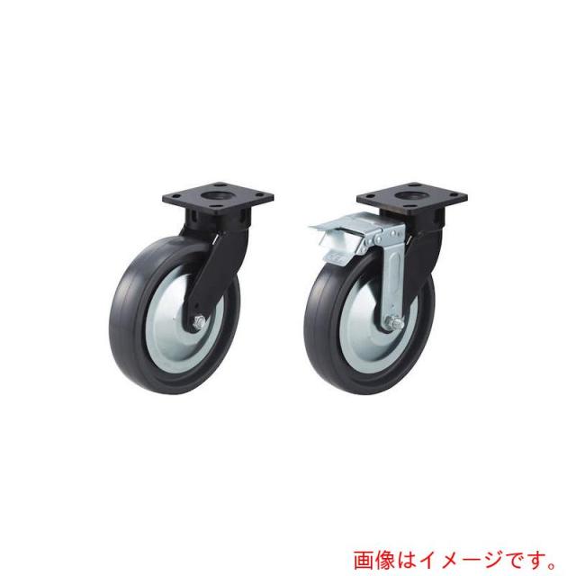 スガツネ工業　SUGATSUNE　（２００１３００６０）ＳＵＧ−３１−ＫＰ−４０６−ＰＤ重量用キングピンレスキャスター（ダーコキャスター）　【品番：SUG-31-KP-406-PD】