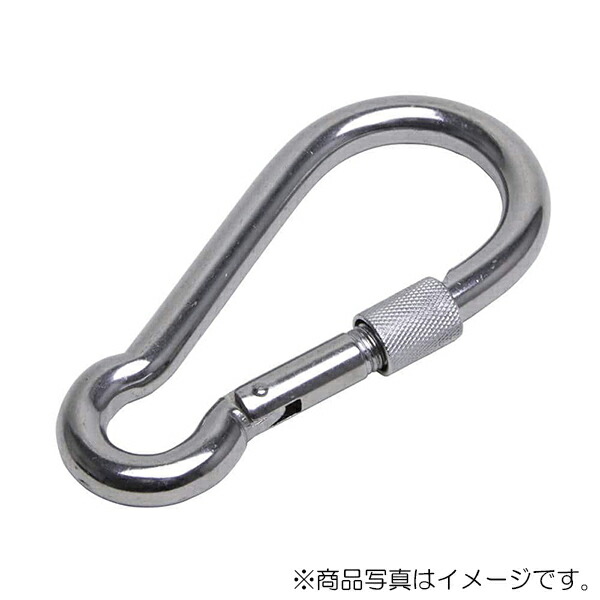 スガツネ工業　ステンレス鋼製カラビナ SG-KA2452型　【品番：SG-KA2452-14-180】
