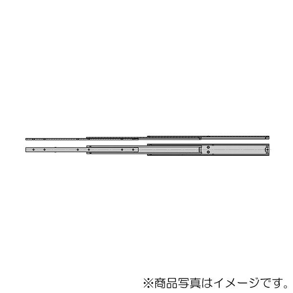 スガツネ工業　CHAMBRELAN　アルミスライドレール CBL-D500　【品番：CBL-D500-450】