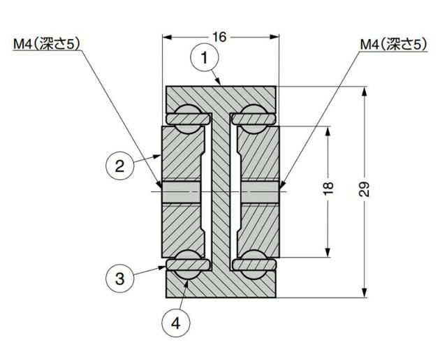 スガツネ工業　CHAMBRELAN　スライドレール CBL-E1400 重量用　【品番：CBL-E1400-750】_1