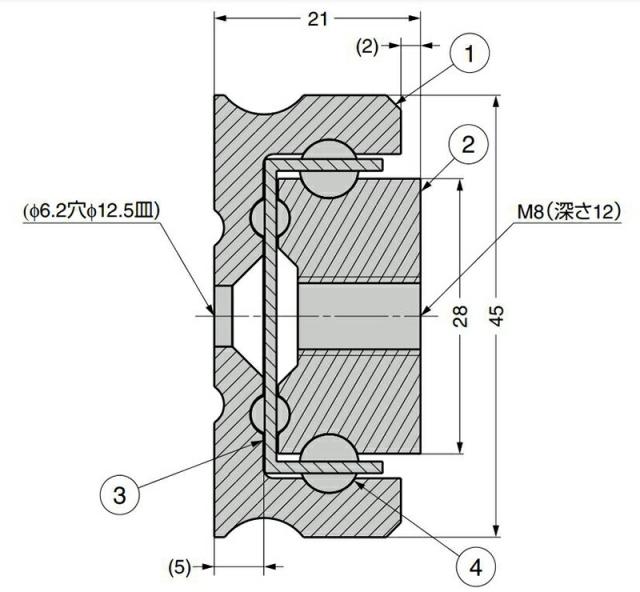 【電子メール便相応う】スガツネ工業 CHAMBRELAN 横すべり軌跡 CBL-R71 超掛け目用 【品番：CBL-R71-250】