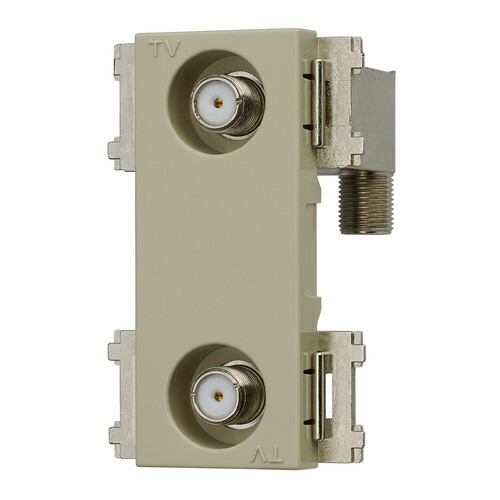 サン電子　新4K8K衛星放送対応 テレビ端子（フィルタ内蔵）　【品番：CSF-K77W-HPB】の通販は