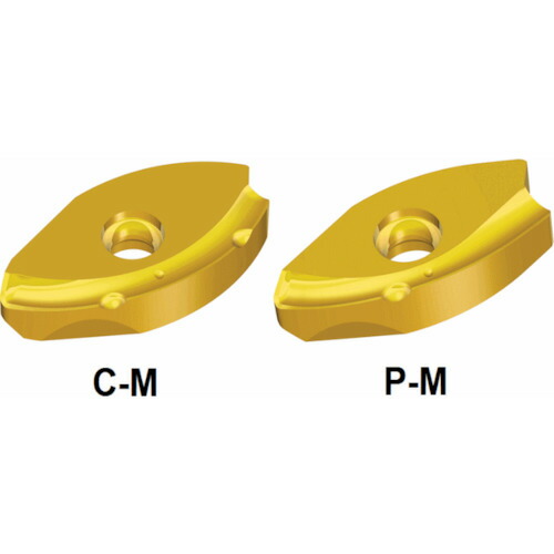 NTKカッティングツールズ　TAEGUTEC　ミーリング加工用チップ　トリオボール　【5個】　【品番：3FB320C-M          TT8080】