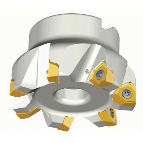 NTKカッティングツールズ　TAEGUTEC　フェースミル　ミル２ラッシュ　５枚刃　【品番：6N TF90-580-25.4R-09】