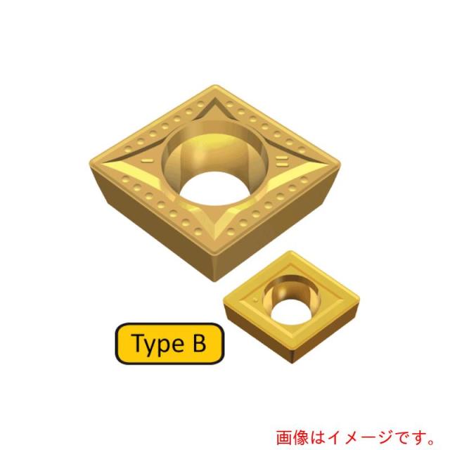 【電子メール便相応う】NTKカッティングツールズ TAEGUTEC 旋削加工用手当て Ｔ‐曲がること ＣＶＤ 【10個】 【品番：CCMT 120408 MT    TT8115B】