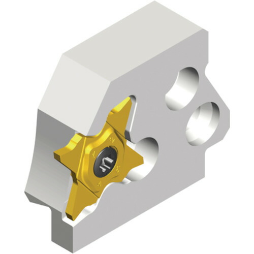 NTKカッティングツールズ　TAEGUTEC　クアッドラッシュ　外径突切・溝入加工用アダプター　【品番：TCAQR 27】