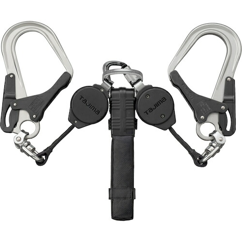 TJMデザイン（TAJIMA）　タジマ　ハーネス用ランヤード　ＶＲ１５０Ｌ　ダブルＬ８　【品番：A1VR150L-WL8】