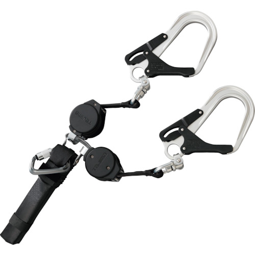 TJMデザイン（TAJIMA）　タジマ　ハーネス用ランヤード　ＶＲ１５０Ｌ　ダブルＬ８　【品番：A1VR150L-WL8】_3