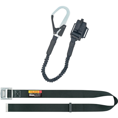 TJMデザイン（TAJIMA）　タジマ　胴ベルト用　蛇腹縦型Ｌ１　スチールベルトＬセット　【品番：B1SLJR-TL1BK】 9,636円