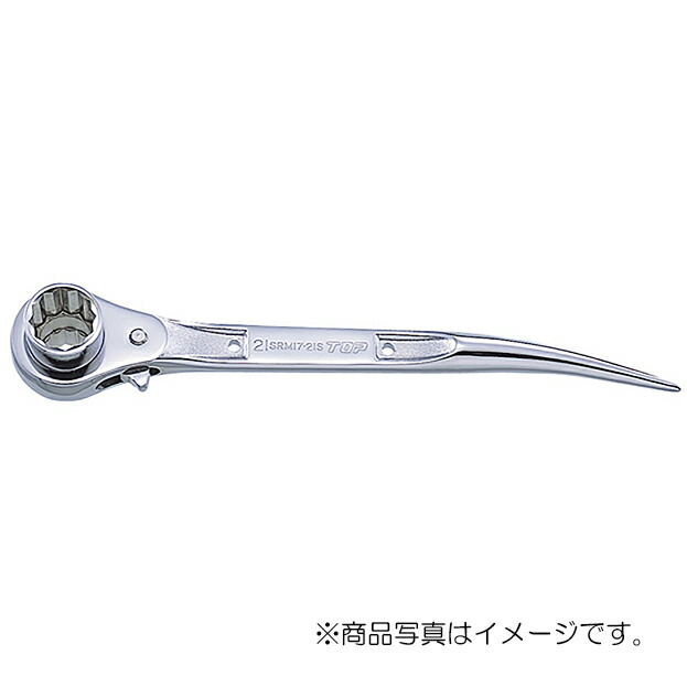 トップ工業　ステンレスラチェットレンチ（ショートタイプ）　【品番：SRM-17×19S】の通販は 11,264円