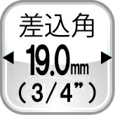 トップ工業　ソケットレンチセット（差込角19.0mm）　【品番：SWS-611M】_1