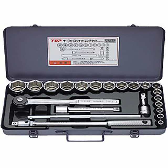 トップ工業　サーフェイスソケットレンチセット（差込角12.7mm）　【品番：SSS-417S】の通販は