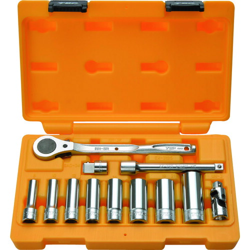 トップ工業　ＴＯＰ　サーフェイスディープソケットレンチセット　【品番：DWS-308RS】